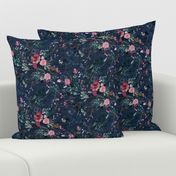 Fable Floral (navy) MED