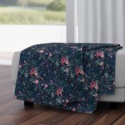 Fable Floral (navy) MED