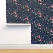 Fable Floral (navy) MED