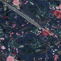 Fable Floral (navy) MED