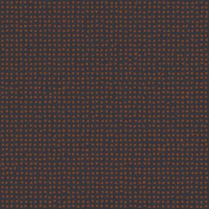 Rust pastel dots on grey