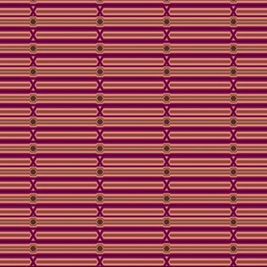 Broken Horizontal Stripe in wine and chocolate © Gingezel™ Inc. 2011