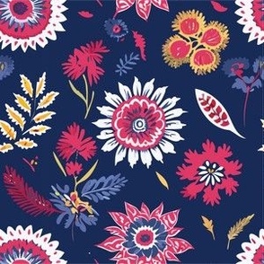 Brenda 1 - Floral pattern