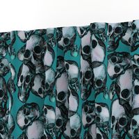 Skull teal