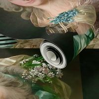 Marie Antoinette inspired white gowns baroque victorian green satin bows big hat beautiful lady woman tulle vintage blue white flowers floral shabby chic antique beauty rococo portraits  elegant gothic lolita egl 18th century neoclassical  historical roma