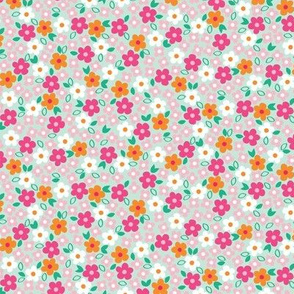 Ditsy floral pink