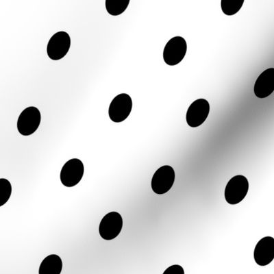 jumbo black dots on white