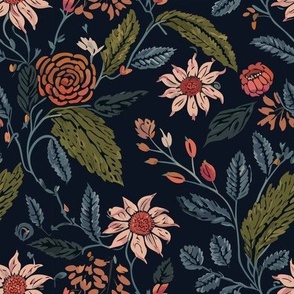 Blerta 1 - Floral Pattern