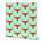 triangle fox in mint