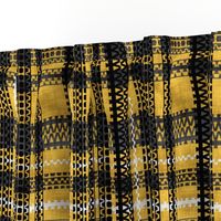 Tire Tread Tartan Canary