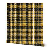 Tire Tread Tartan Canary