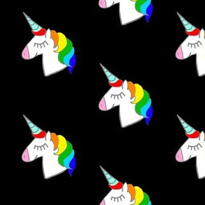 Rainbow unicorns