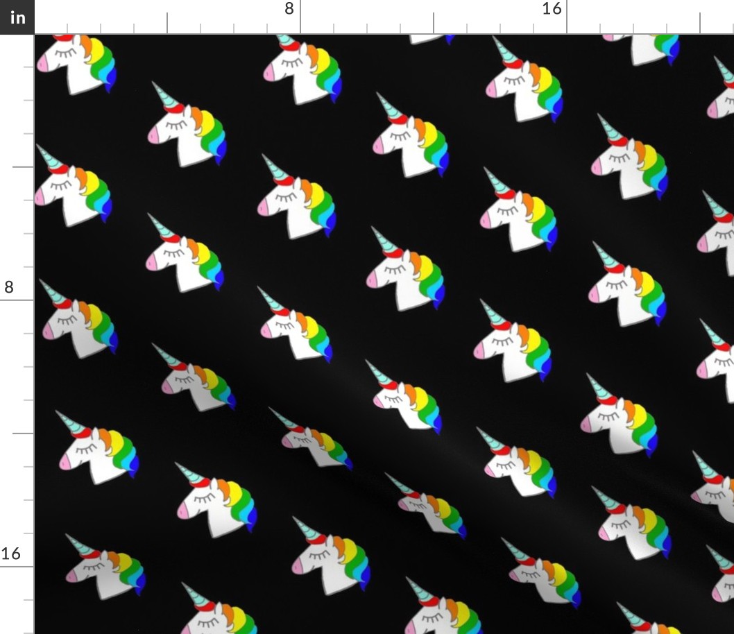Rainbow unicorns
