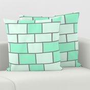 mint subway tiles