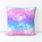 pastel galaxy print