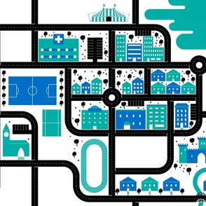 city playmat