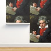 Ludwig van Beethoven famous portraits music musician German composer pianist classical romantic musical sheets 18th century 19 century victorian baroque historical