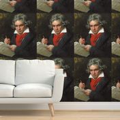 Ludwig van Beethoven famous portraits music musician German composer pianist classical romantic musical sheets 18th century 19 century victorian baroque historical