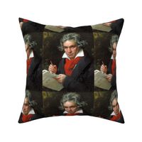 Ludwig van Beethoven famous portraits music musician German composer pianist classical romantic musical sheets 18th century 19 century victorian baroque historical