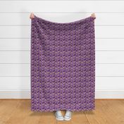 shakespeare tiki fabric purple