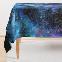 Starry night sky over the forest - 2 yards high!