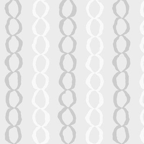 Connections: Gray Abstract Chains