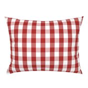 Aurora Red Gingham Check