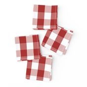 Aurora Red Gingham Check