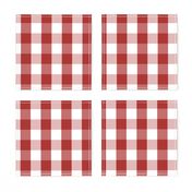 Aurora Red Gingham Check