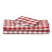 Aurora Red Gingham Check