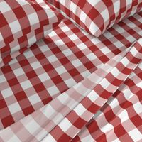 Aurora Red Gingham Check