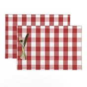 Aurora Red Gingham Check