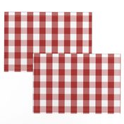 Aurora Red Gingham Check