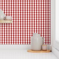 Aurora Red Gingham Check