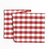 Aurora Red Gingham Check