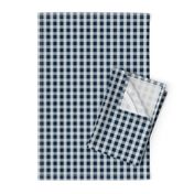 Midnight Blue Gingham Check