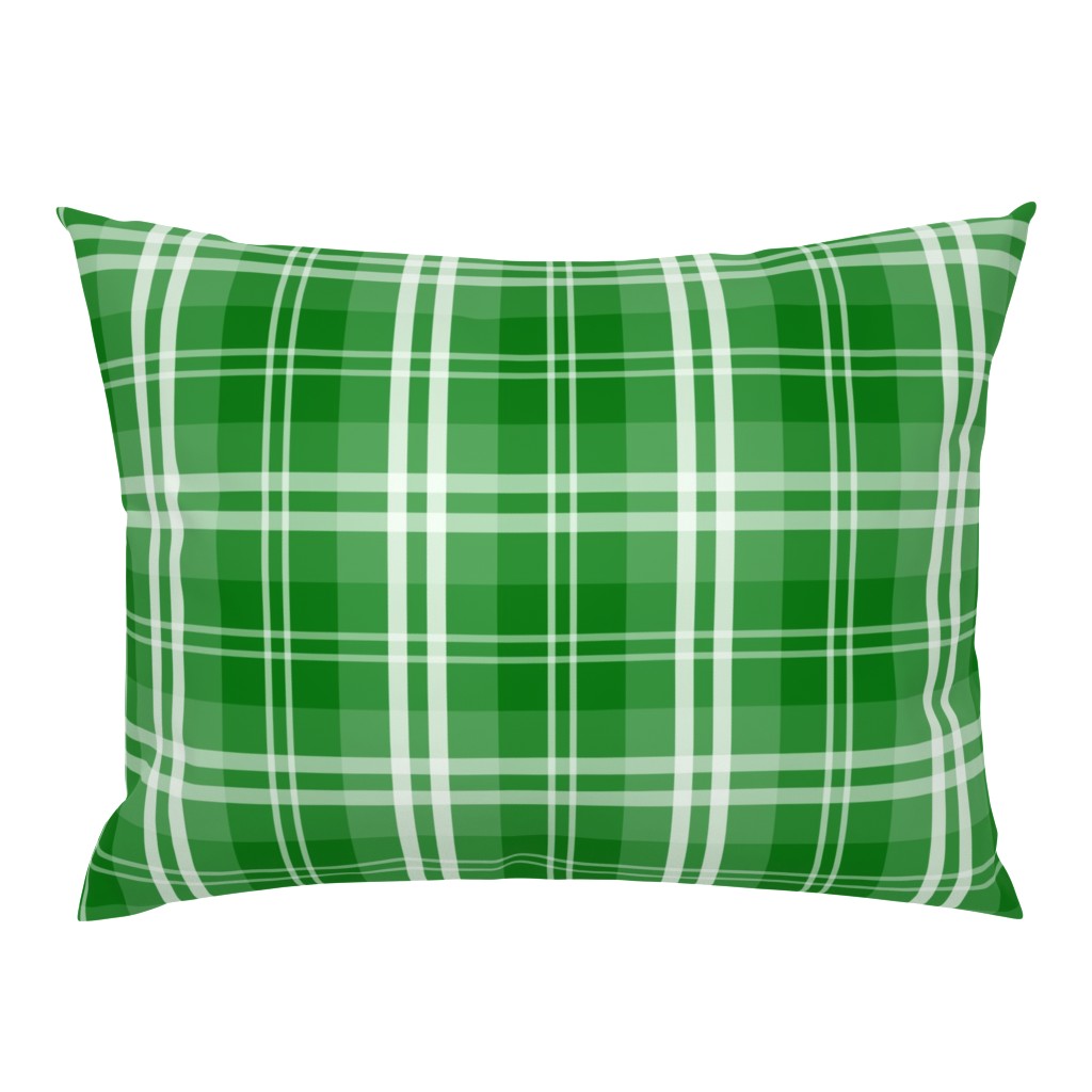 Christmas Green Tartan Plaid Check