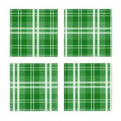 Christmas Green Tartan Plaid Check