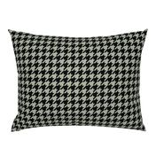 Desert Sage Grey Green and Black Houndstooth Check