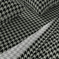 Desert Sage Grey Green and Black Houndstooth Check