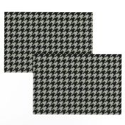 Desert Sage Grey Green and Black Houndstooth Check