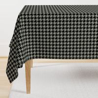 Desert Sage Grey Green and Black Houndstooth Check