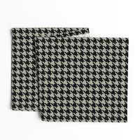 Desert Sage Grey Green and Black Houndstooth Check