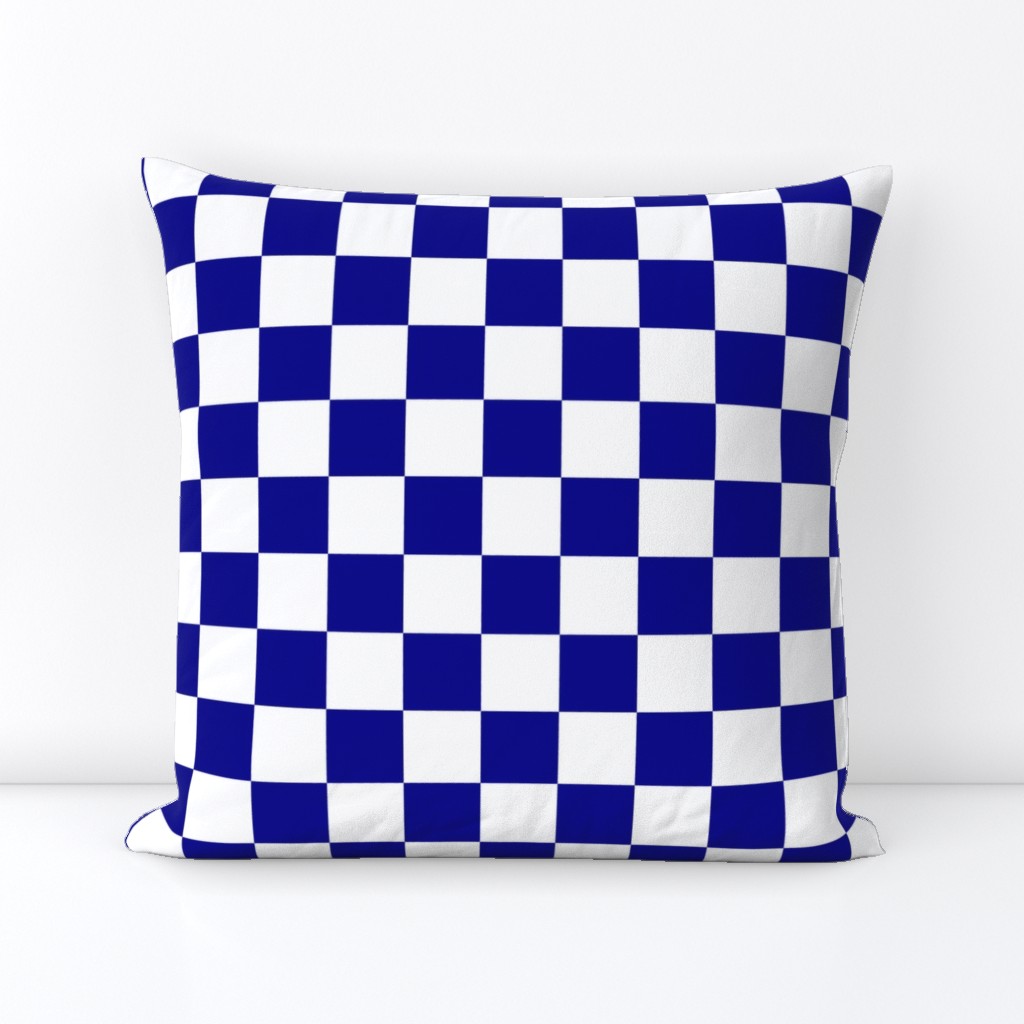 Large Australian Flag Blue and White Check Checkerboard