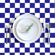 Large Australian Flag Blue and White Check Checkerboard