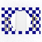 Large Australian Flag Blue and White Check Checkerboard