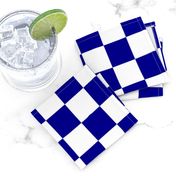 Large Australian Flag Blue and White Check Checkerboard