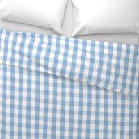 Airy Blue Gingham Check