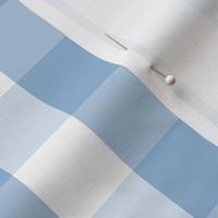 Airy Blue Gingham Check