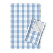 Airy Blue Gingham Check